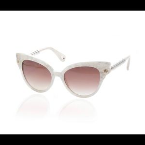 LELE SADOUGHI- Pearl side sunglasses